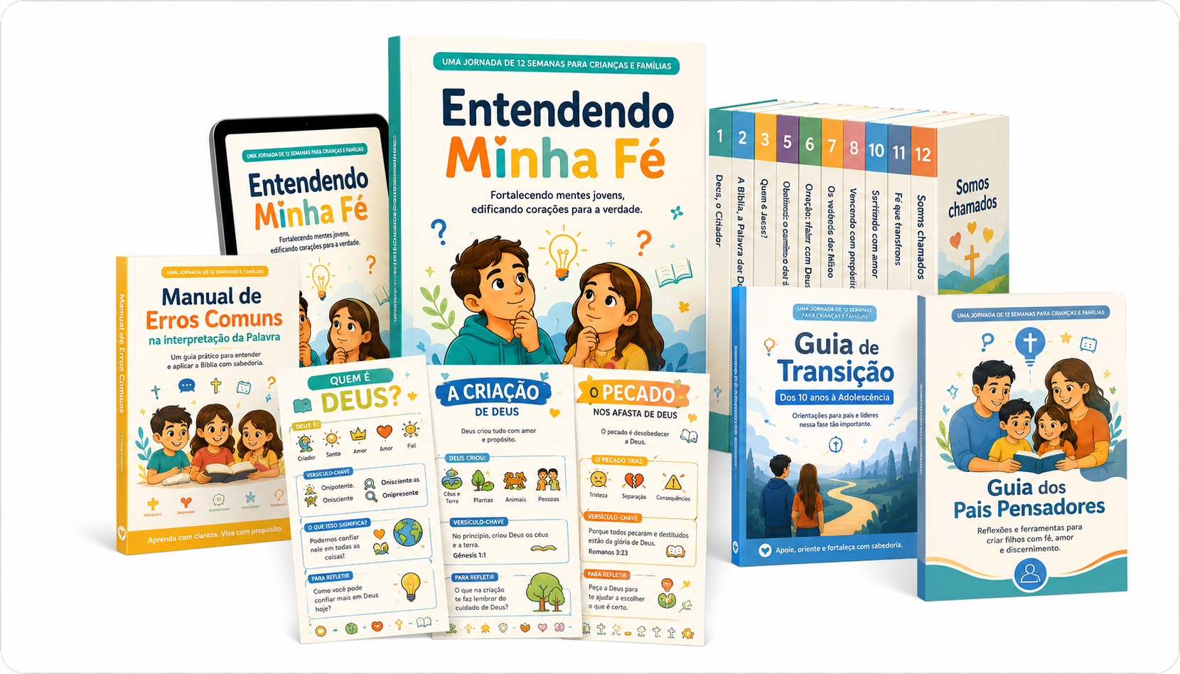 Coleção completa — 4 volumes com dispositivos